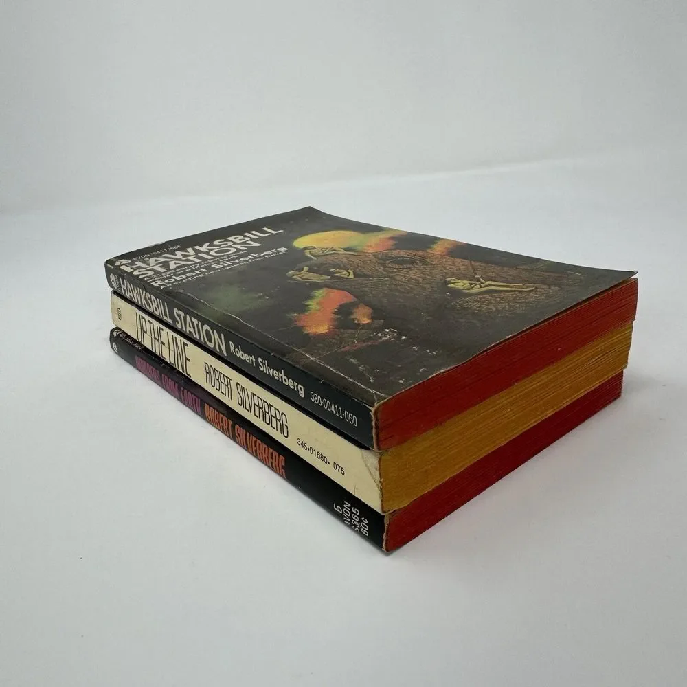 Lot of 3 - Fantasy, Time Travel, Science Fiction by Robert Silverberg, Paperback